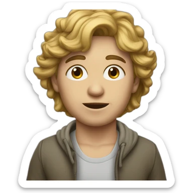 Haltères réaliste sticker