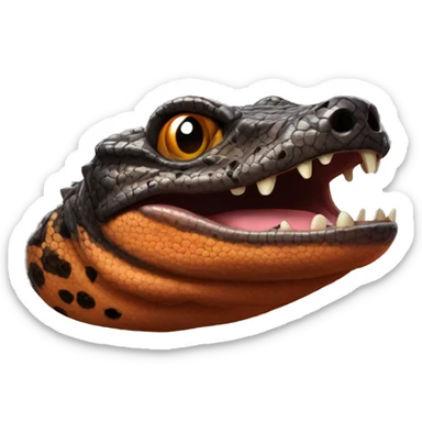 Gila Monster Head  sticker
