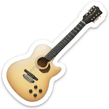 Guitar sticker