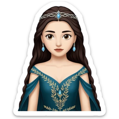 Hande ercel as a character from game of thrones  sticker