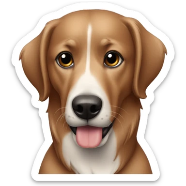 Perro salchicha de pelo duro sticker