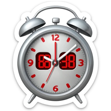Alarm Clock sticker