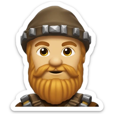 Gimli dwarf sticker