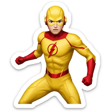 reverse flash sticker