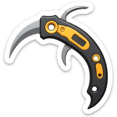 Krambit knife sticker