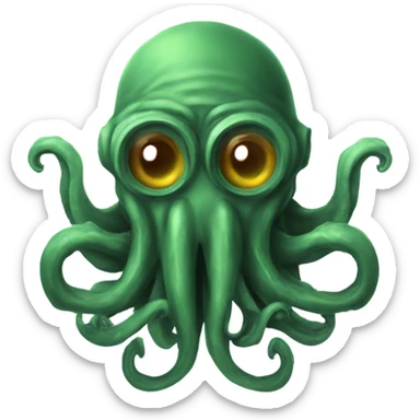 Cthulhu camera sticker