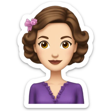 blair waldorf queen sticker