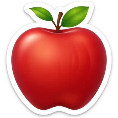 why it is an apple ? sticker