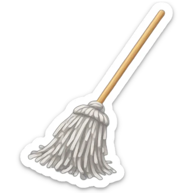 mop pixelart sticker