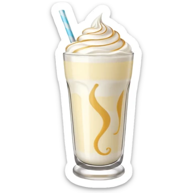 Lassi white coloured with punjabi touch on a glass without any extars sticker