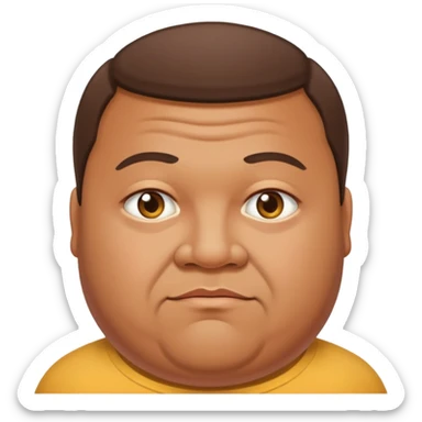 Make me a nice super cool and very huge man who knows all the things about everyone that has down syndrome make it all staticy and multiocolored sticker