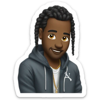 Playboicarti, rapper sticker
