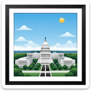 Washington DC sticker