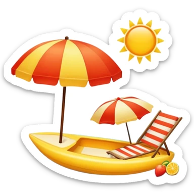 Summer sticker