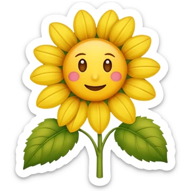 sonnenblumenstrauss  ohne personen, aber mit daum ok zeichen sticker
