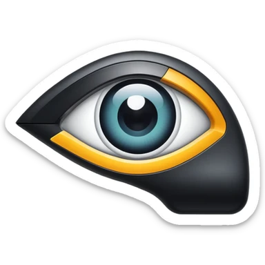 eye tracking device for usability testing sticker