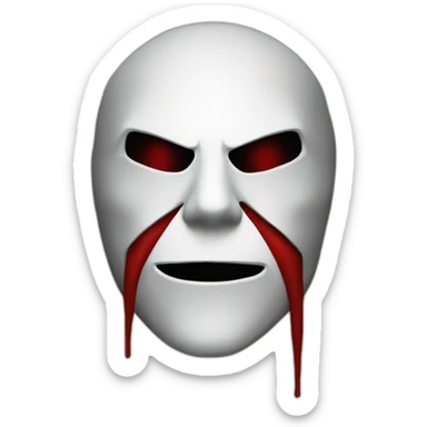 Slipknot text logo sticker