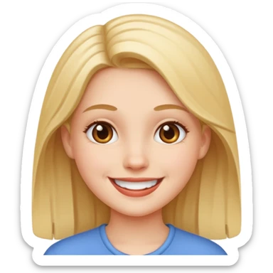 im just a girl sticker