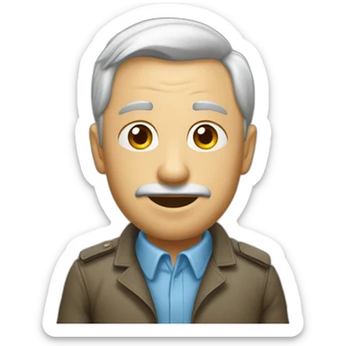 Un paresseux qui fait un d’hab sticker