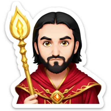 Crimson Spellbinder sticker