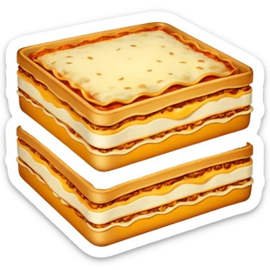 lasagna emoji copie sticker