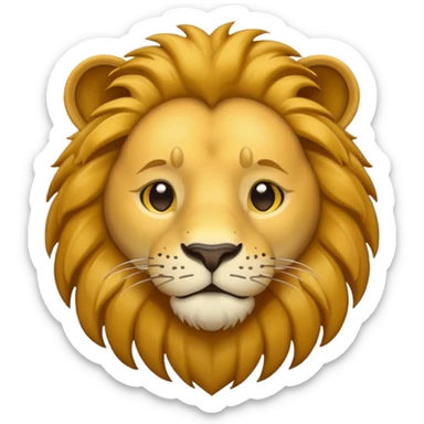 student lion sticker