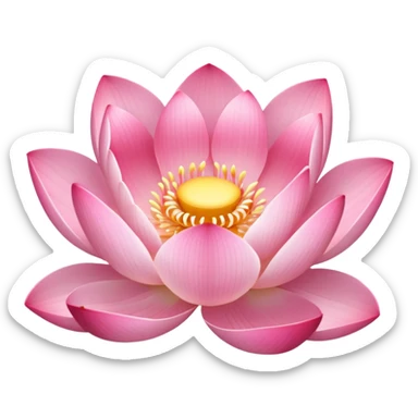 Lotus sticker