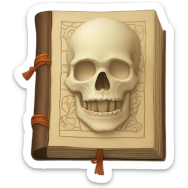 book of the dead sticker