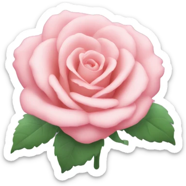 Cœur pastel rose sticker