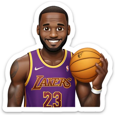 lebron james sticker