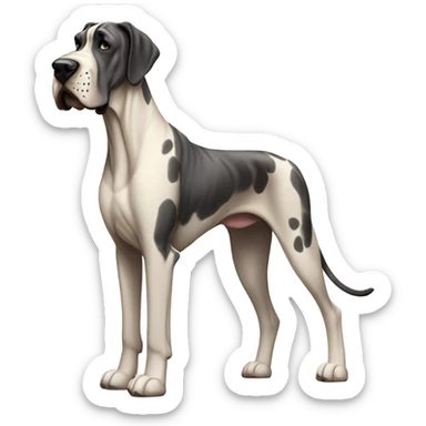 Great Dane  sticker
