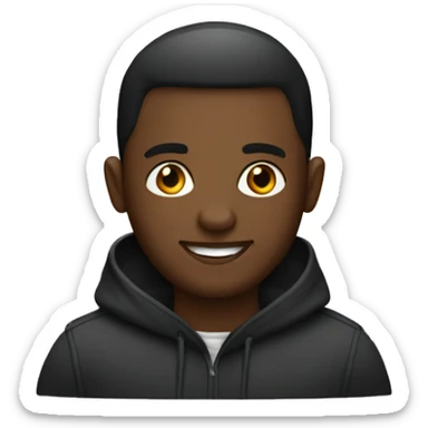 Black MacBook  sticker