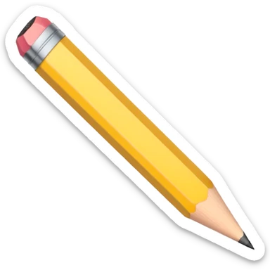 pencil sticker