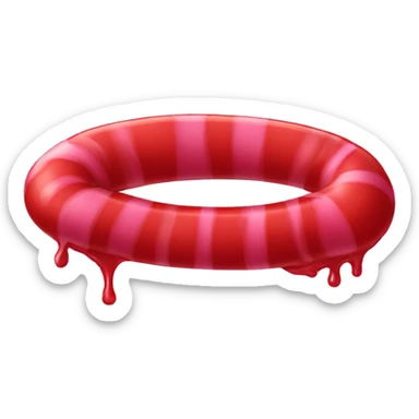 candyshop red sticker