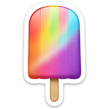 colorful popsicle sticker