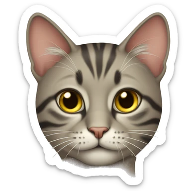 Cat siames sticker