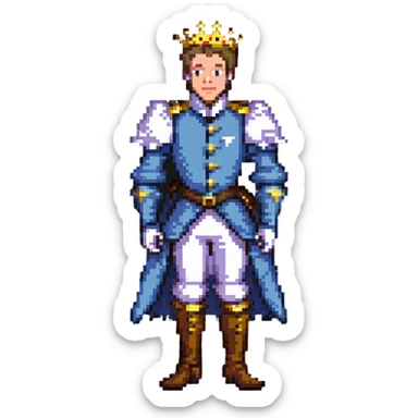 Prince Charming from Disney sticker