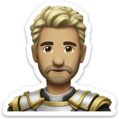 albator en costume sticker