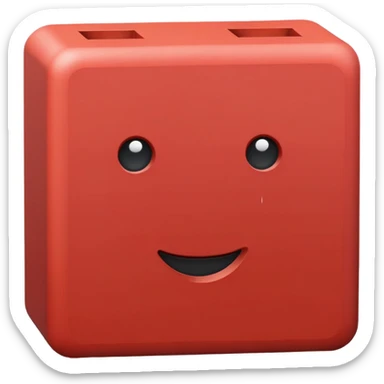 brick icon sticker