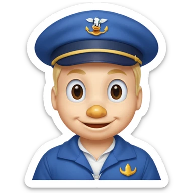 Hazme al pato donal sticker