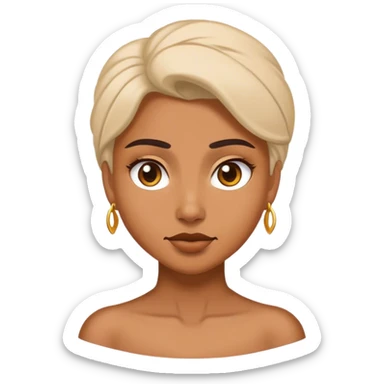 they usually tell me i look like shalissa sticker