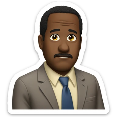 Stanley Hudson bored sticker