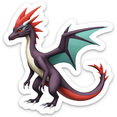 Latias-Silvally-Noivern-Salandit-Fusion (full body) sticker