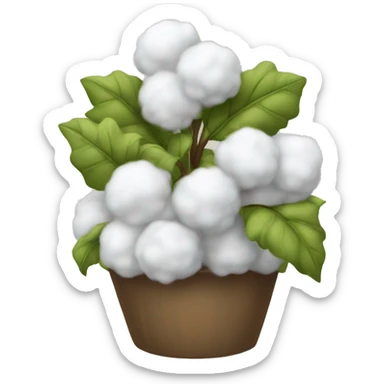 cotton  sticker