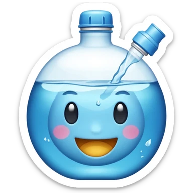 water canteen sticker