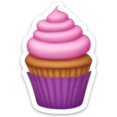 Cupcake sticker