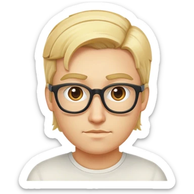 A Greek geek blond developer  sticker