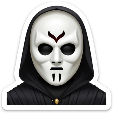 ghostface from scream movies sticker