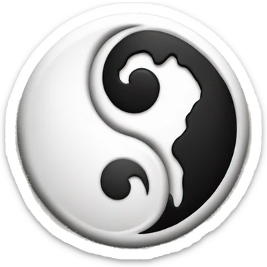Yinyang sticker