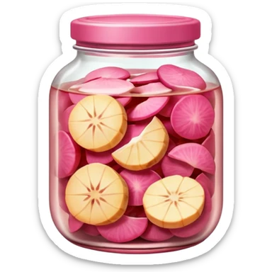 Pickled ginger sticker
